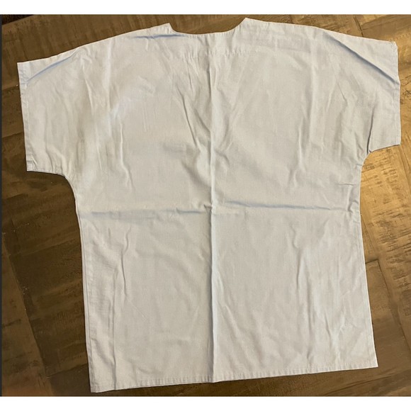 Scrubs Set - Light Blue Short Sleeve with Pants Sz S - Picture 3 of 10